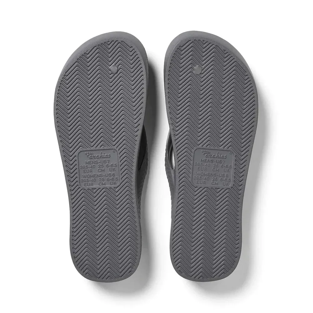 Archies Jandals Charcoal