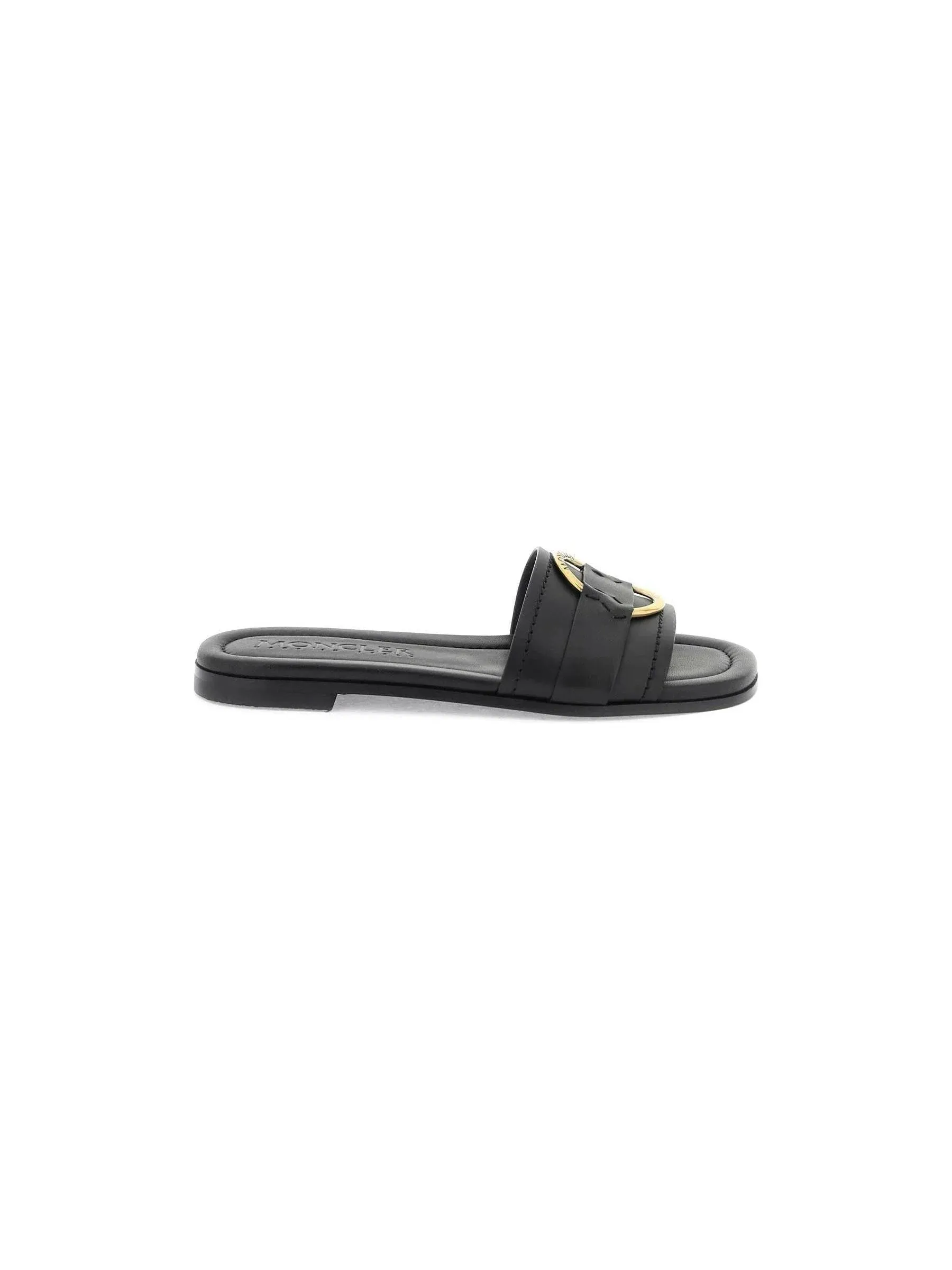 Bell Leather Slide Sandals