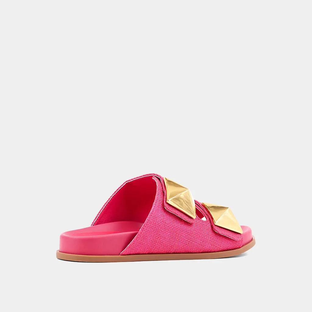 Bernarda Fuchsia Slide by SHU SHOP