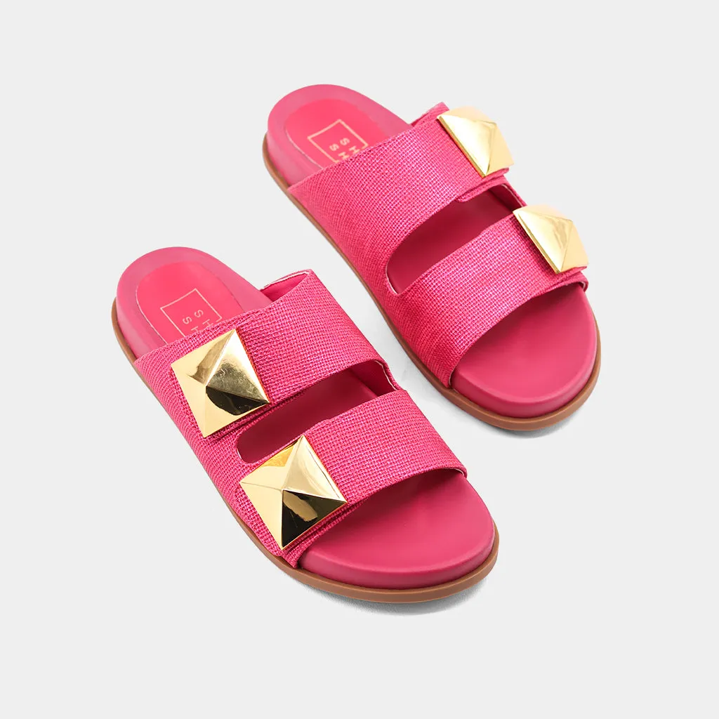 Bernarda Fuchsia Slide by SHU SHOP