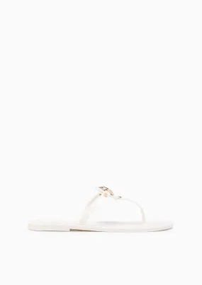 Best Loved Flat Sandals Off-White