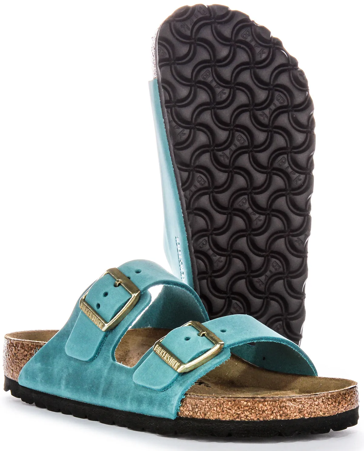 Birkenstock Arizona Bs In Teal | Regular Fit