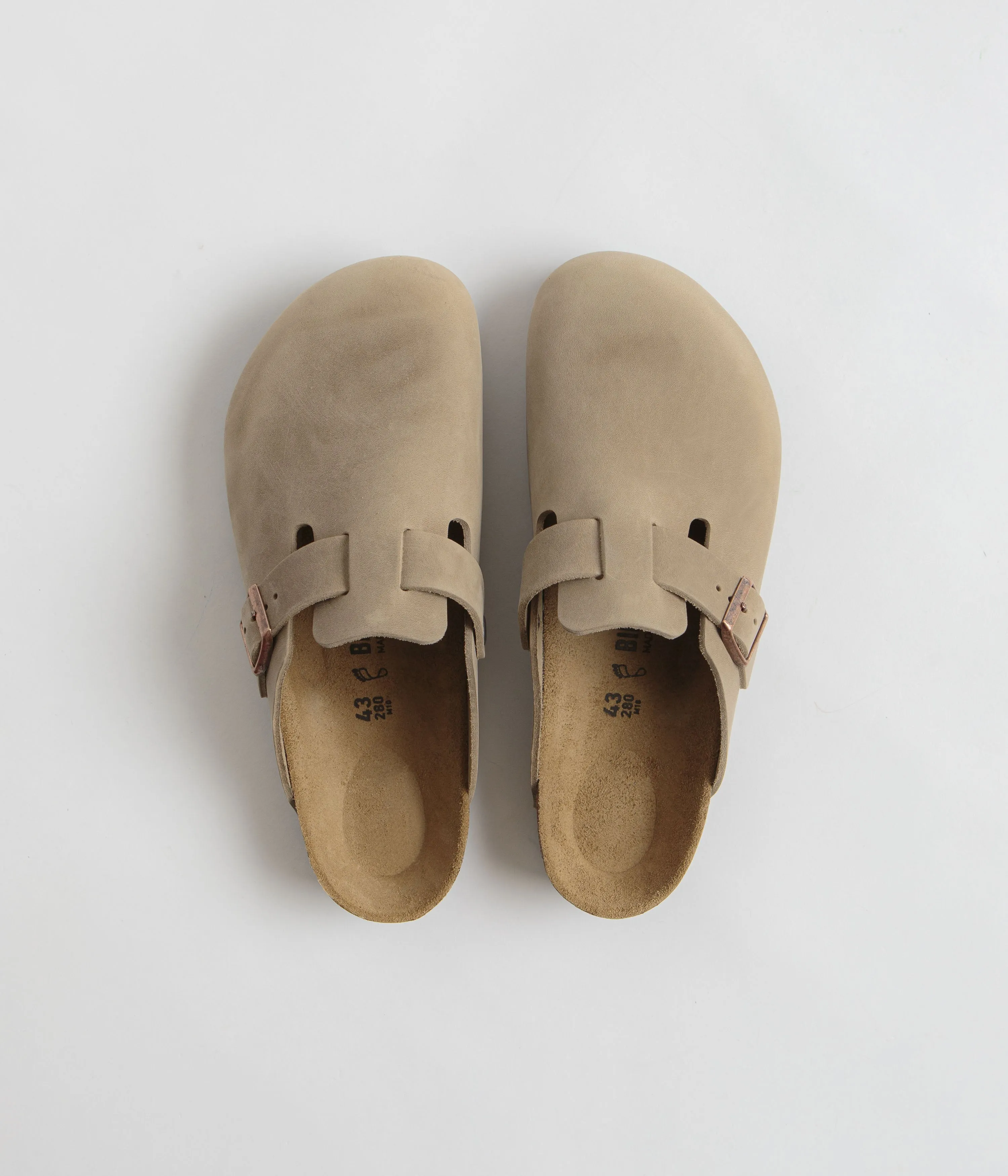 Birkenstock Boston Sandals - Tobacco Brown