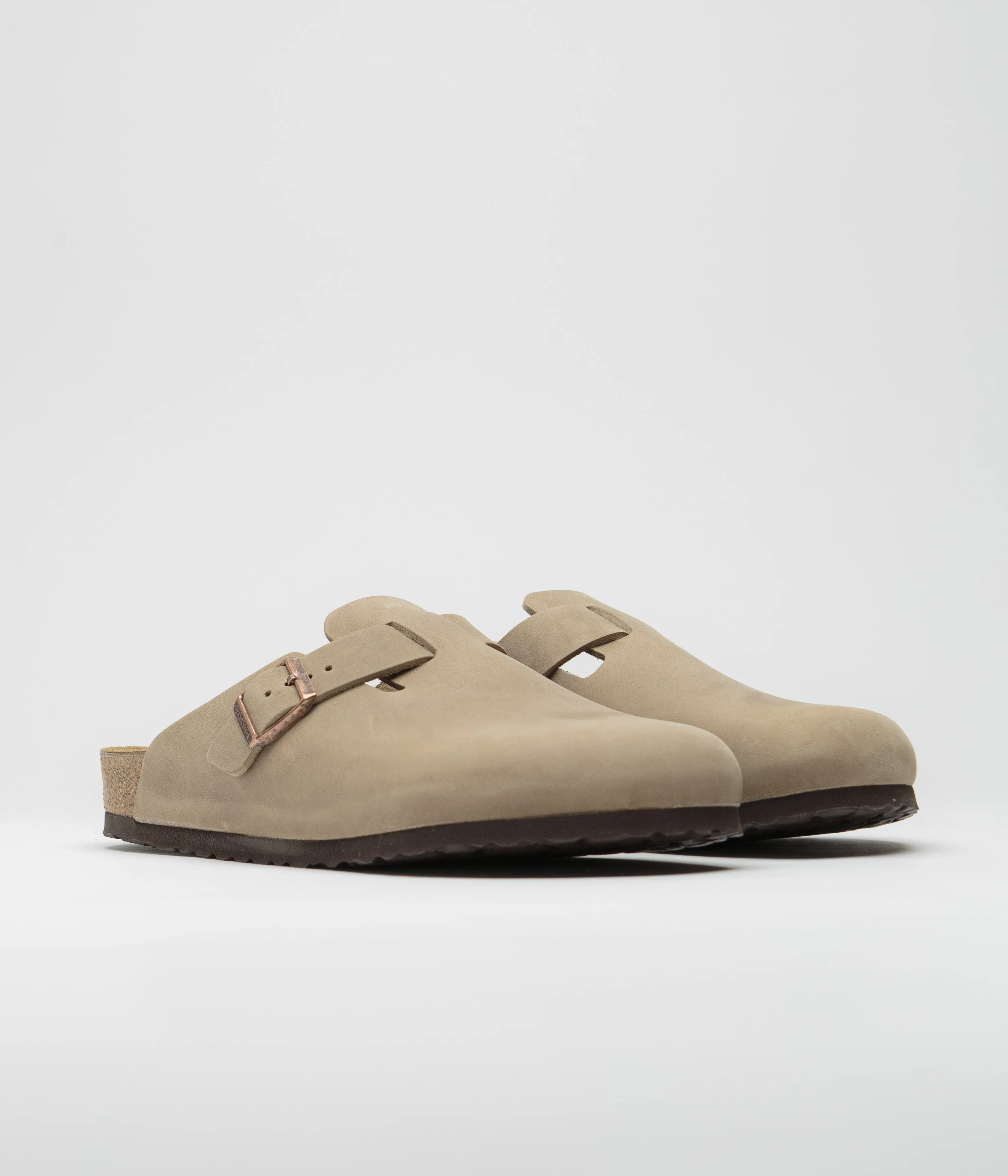 Birkenstock Boston Sandals - Tobacco Brown