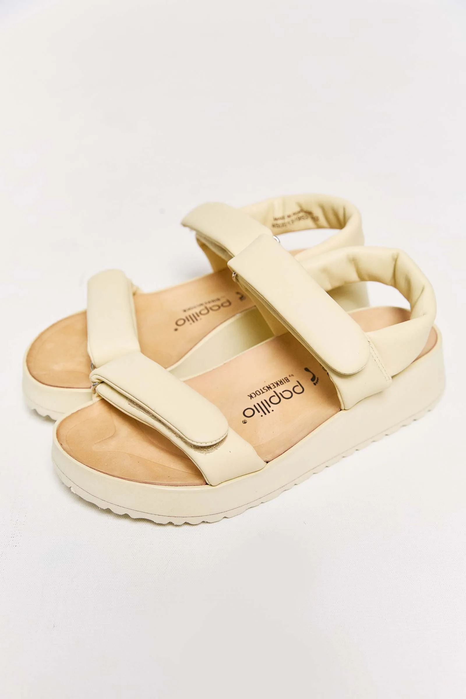 birkenstock papillio theda leather flatform