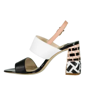 Celia Mid Color Block Sandal