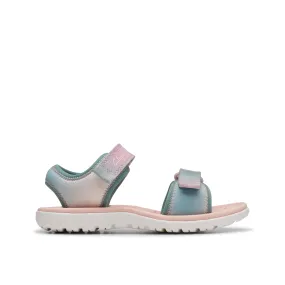 Clarks Surfing Tide K Girls Pastel Water Friendly Sandal