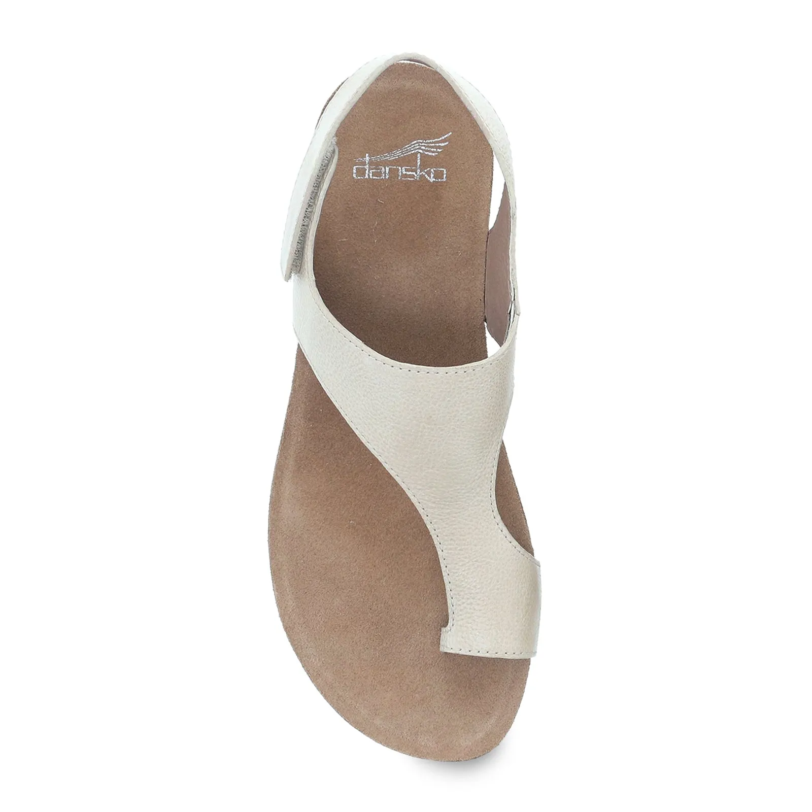 Dansko Reece Backstrap Sandal (Women) - Linen Milled Burnished