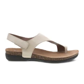 Dansko Reece Backstrap Sandal (Women) - Linen Milled Burnished