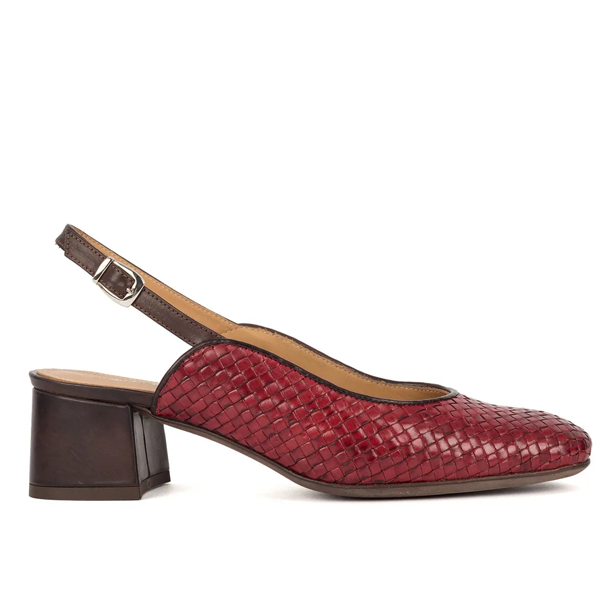 DUNIA 80023<br>Cherry brown slingback