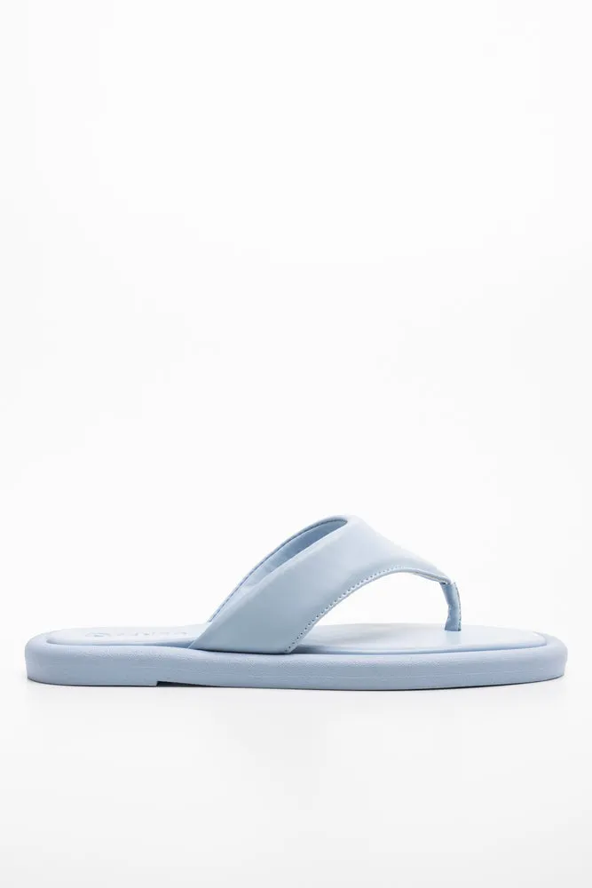 Elevated Flip Flop Blue