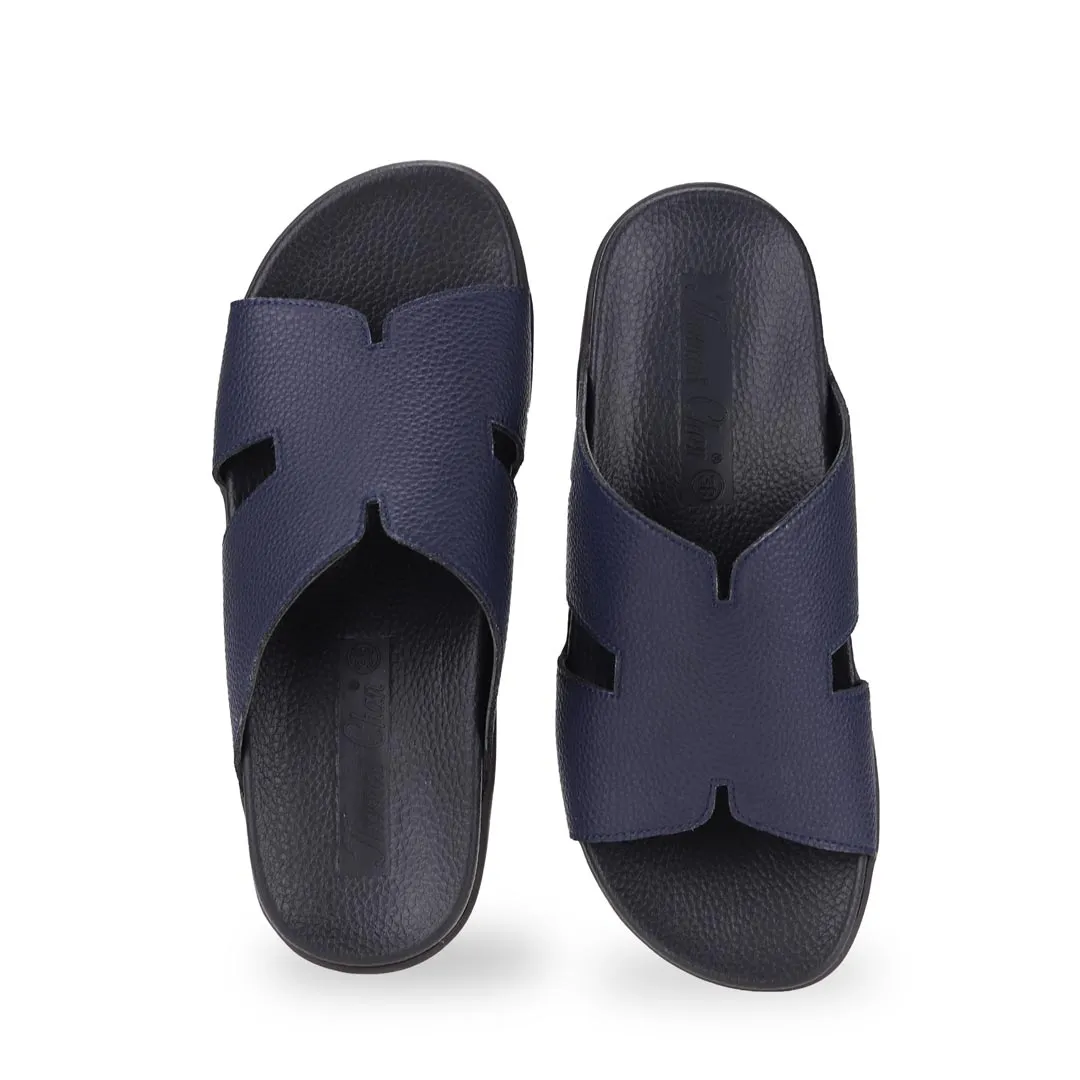 [Extra 20% off at cart] Men Classic H-Strap Leather Sandals