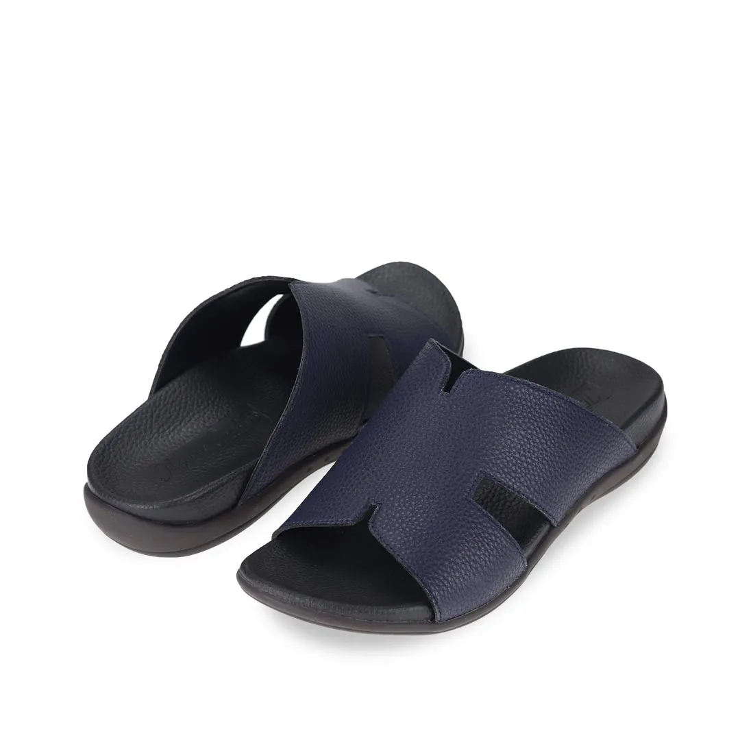 [Extra 20% off at cart] Men Classic H-Strap Leather Sandals