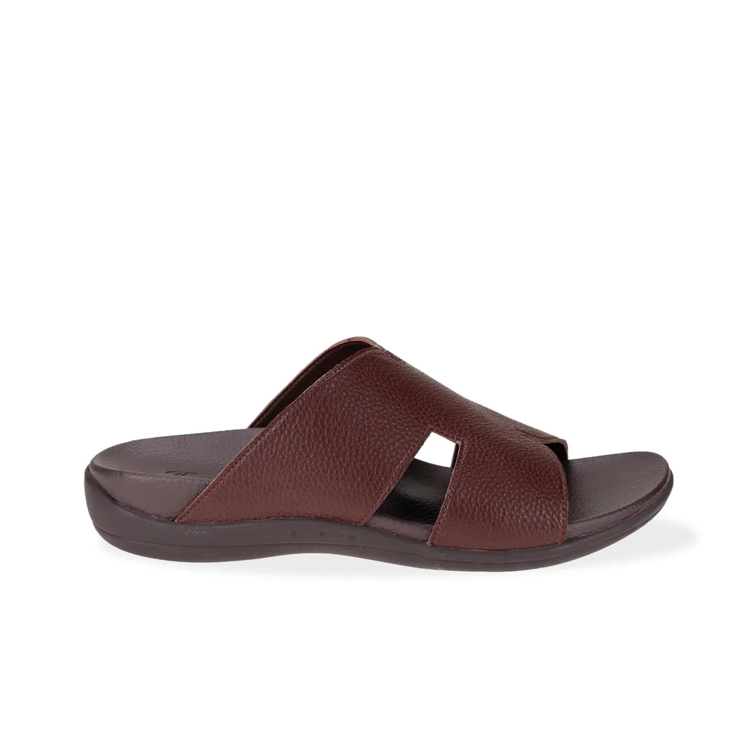 [Extra 20% off at cart] Men Classic H-Strap Leather Sandals