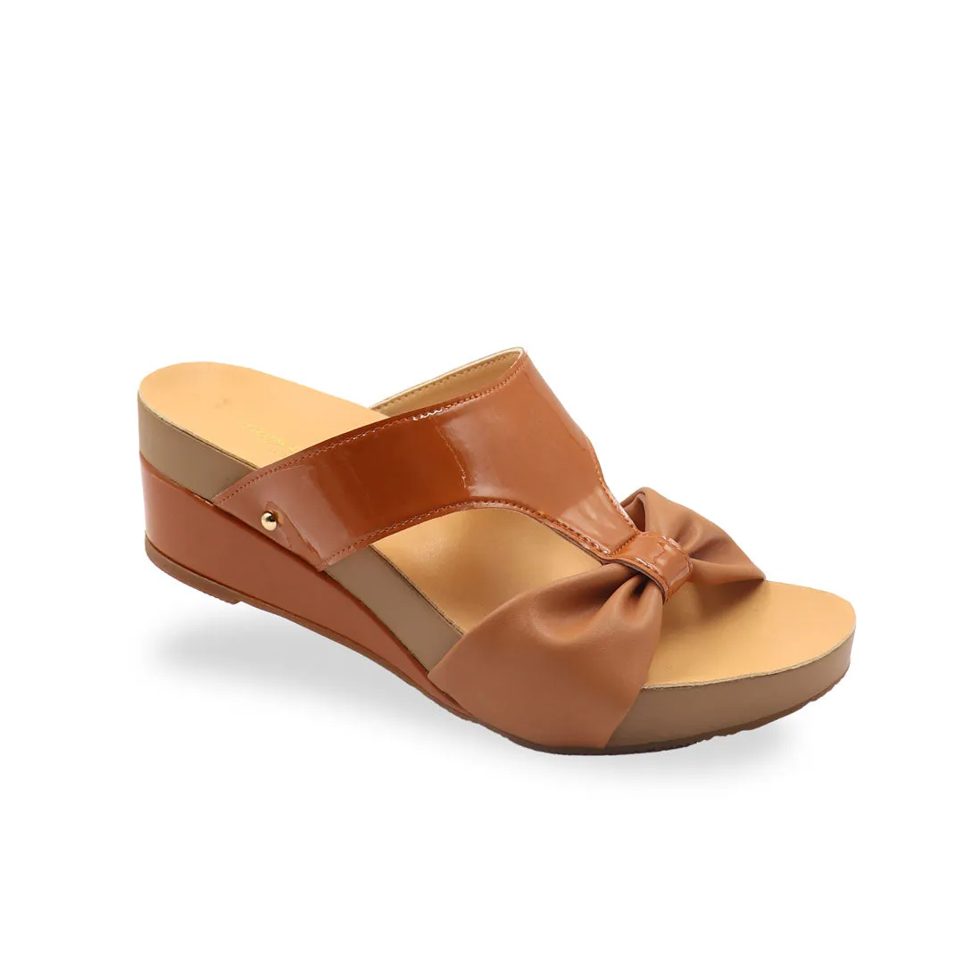 [EXTRA 20% off at cart] Ribbon Bow Low Wedge Sandals