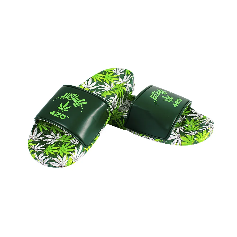 Himpy Slides - Mens Bubba Green Sandal - 1 Pair Per Pack