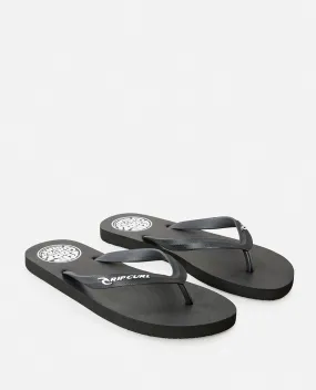 Icons of Surf Bloom Open Toe - Black/White