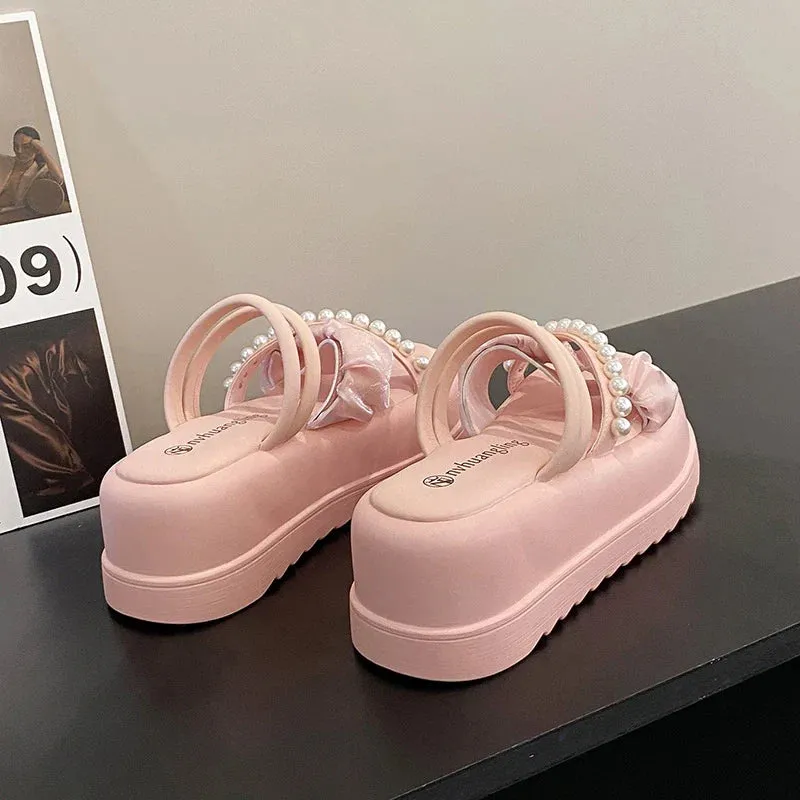 Joskaa 2024 New Chunky Platform Sandals