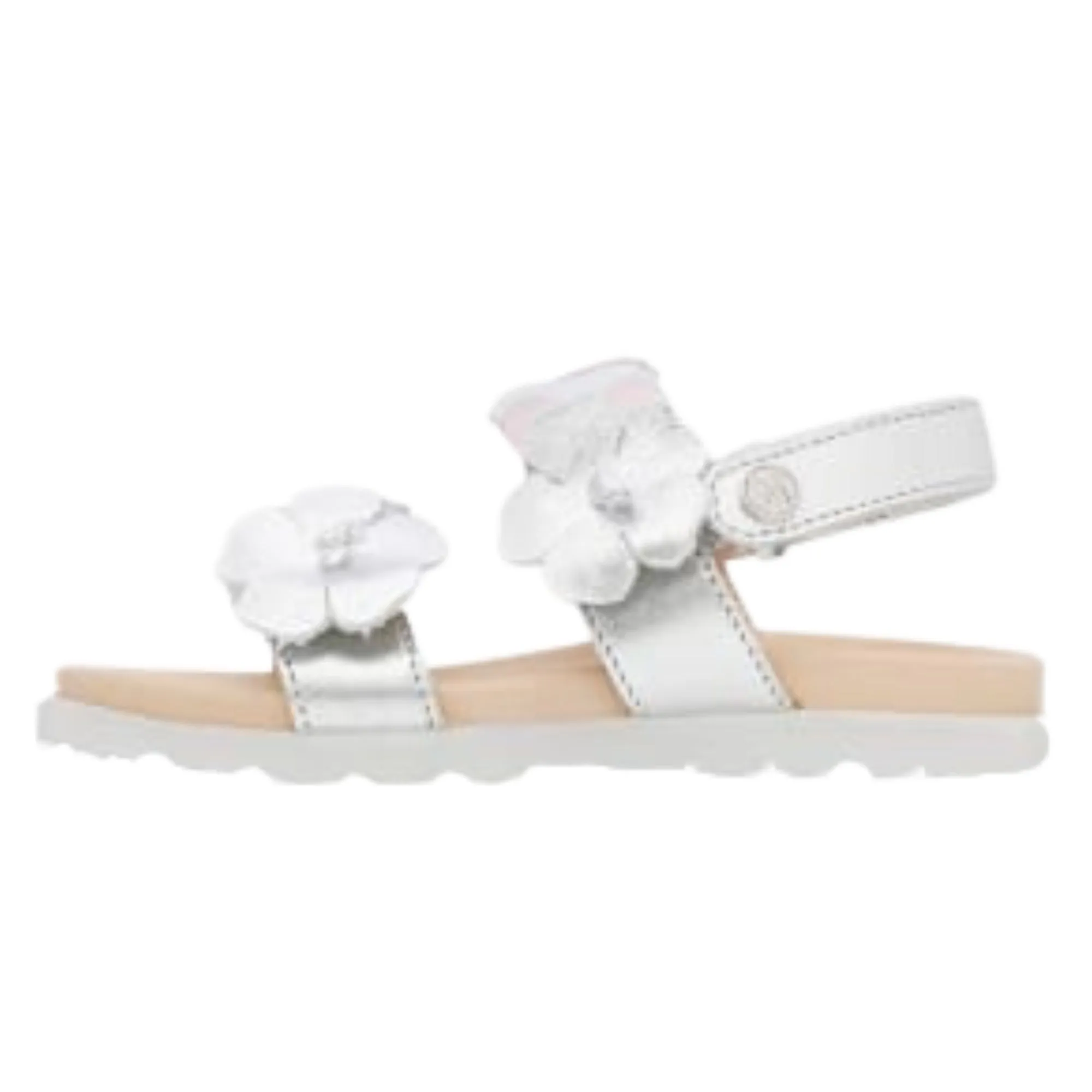 Naturino Elsa Silver Sandals