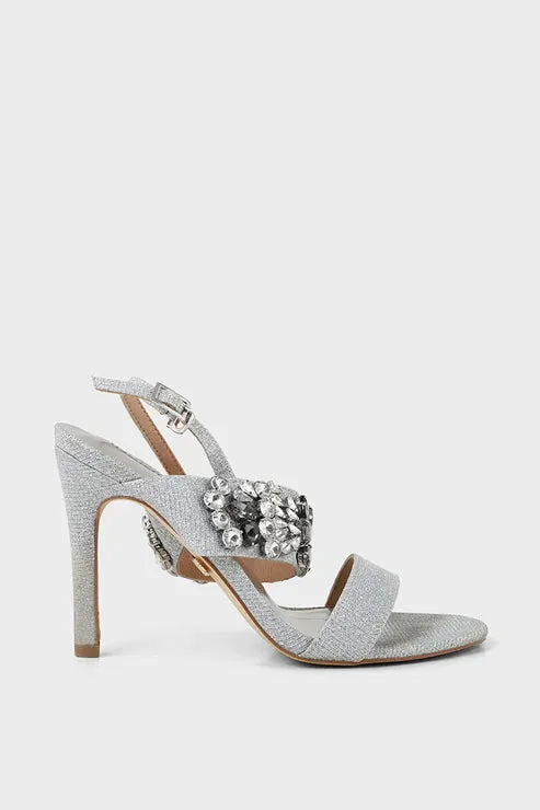 Party Wear Sandal I23711-SILVER