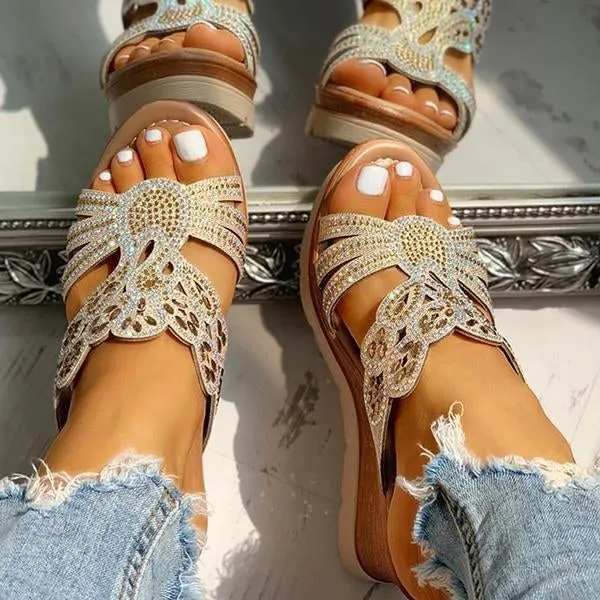 platform wedge casual sandals