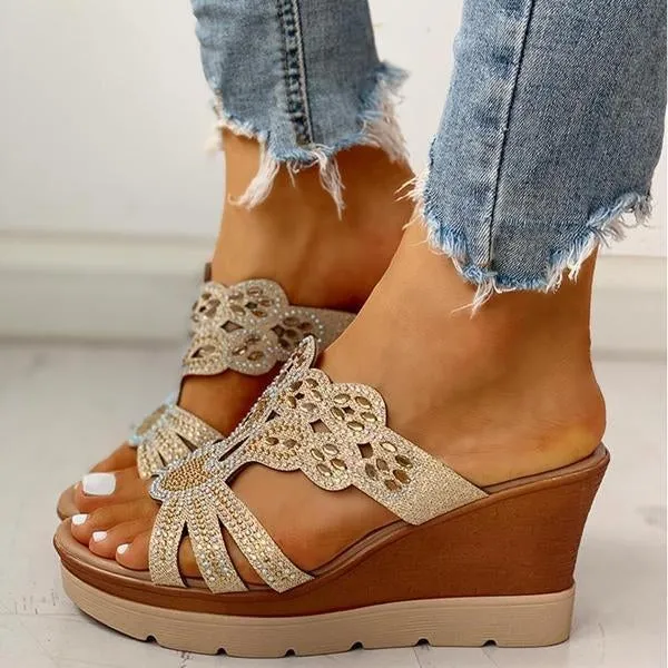 platform wedge casual sandals