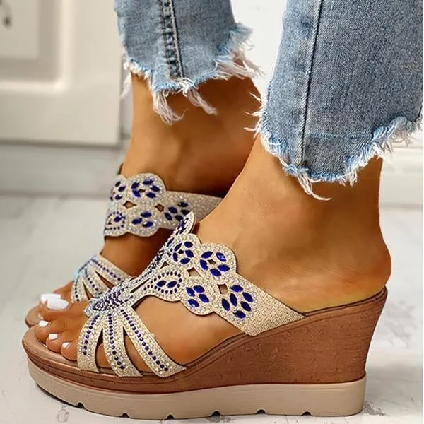 platform wedge casual sandals