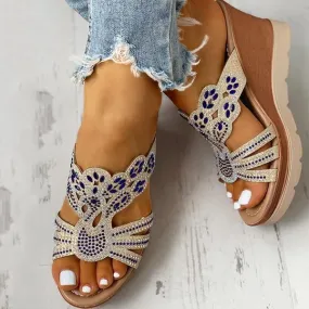 platform wedge casual sandals