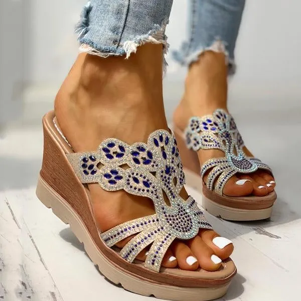 platform wedge casual sandals