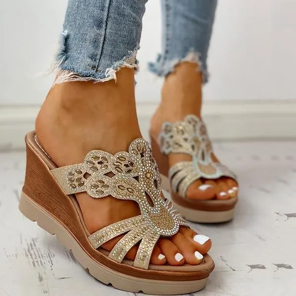 platform wedge casual sandals