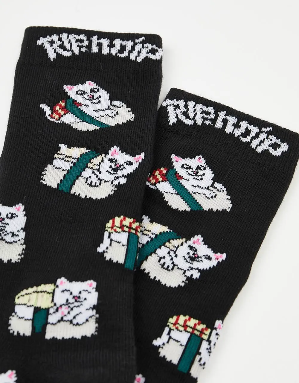 RIPNDIP Sushi Nerm Sock - Black