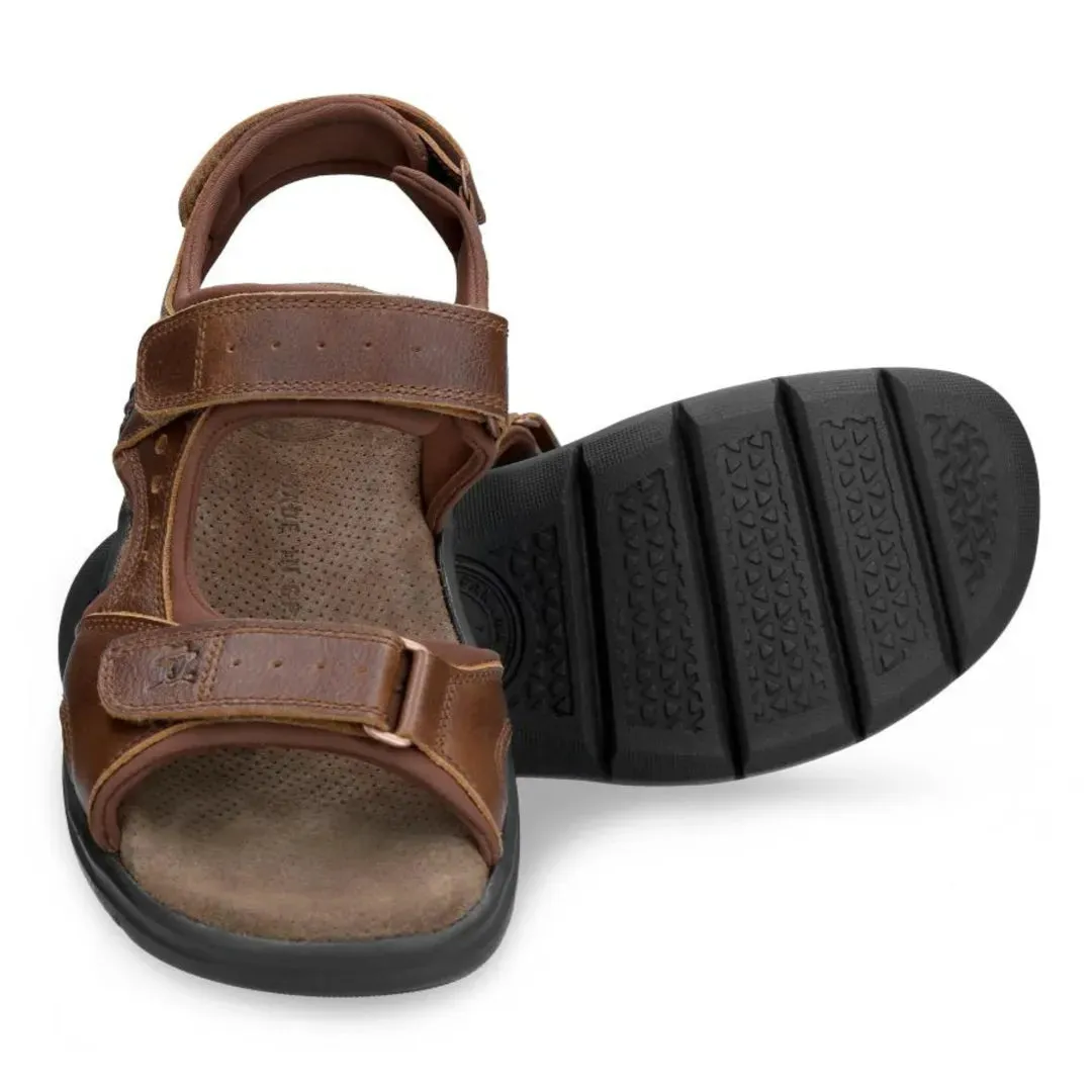 Salton Basics C4 - Men's Open Toe Leather Sandals