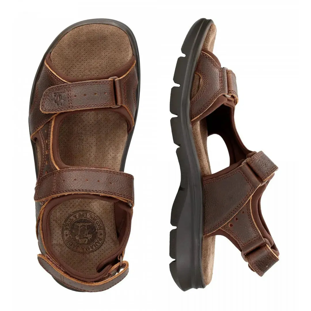 Salton Basics C4 - Men's Open Toe Leather Sandals