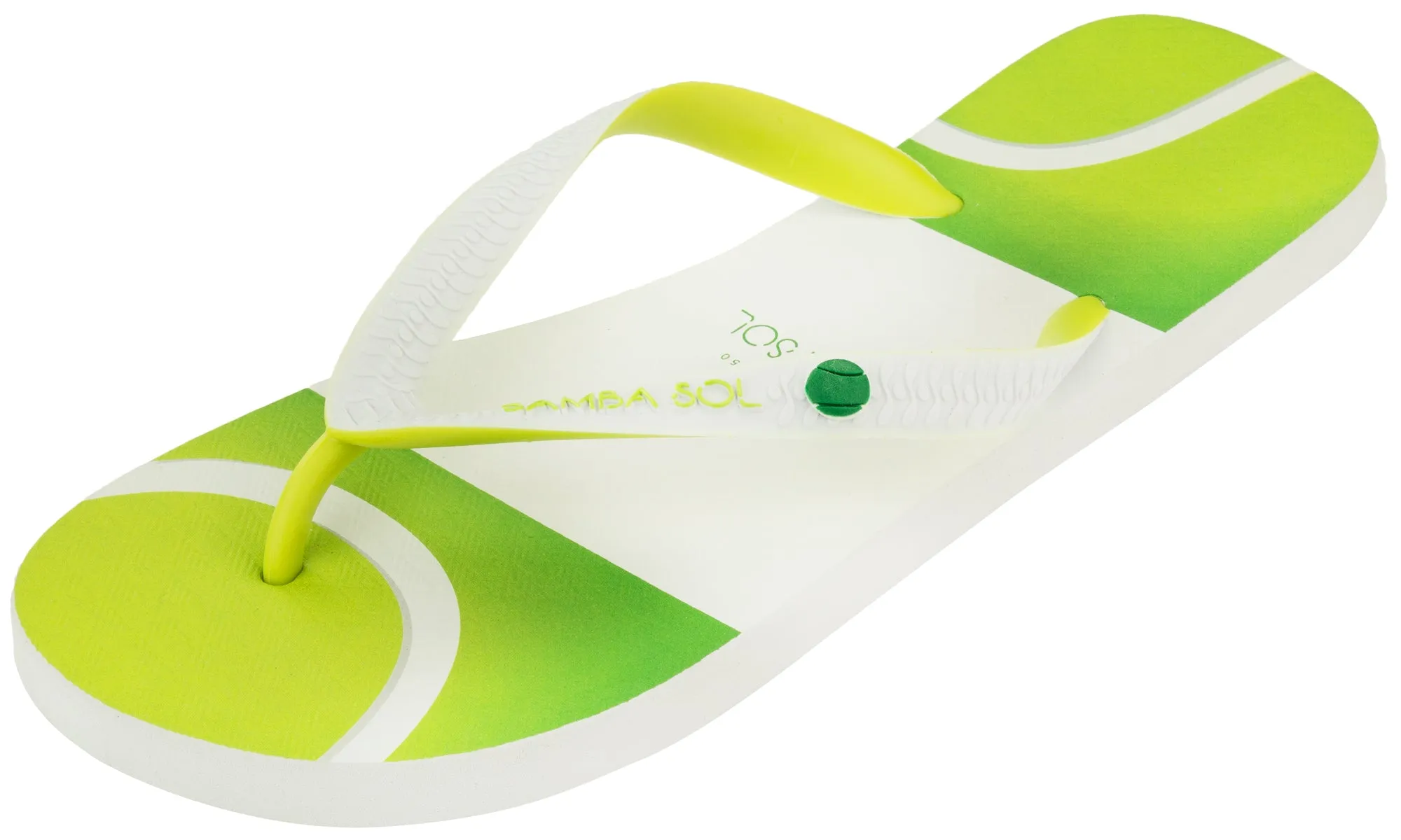 Samba Sol Men’s Beach Collection Flip Flops - Tennis