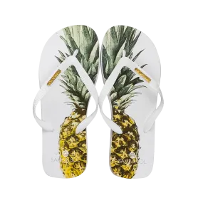 Samba Sol Men’s Fashion Collection Flip Flops - Pineapple