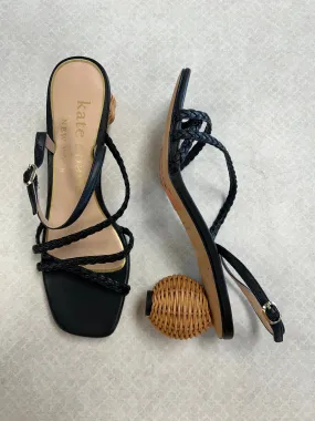 Sandals Designer By Kate Spade In Black, Size:6.5