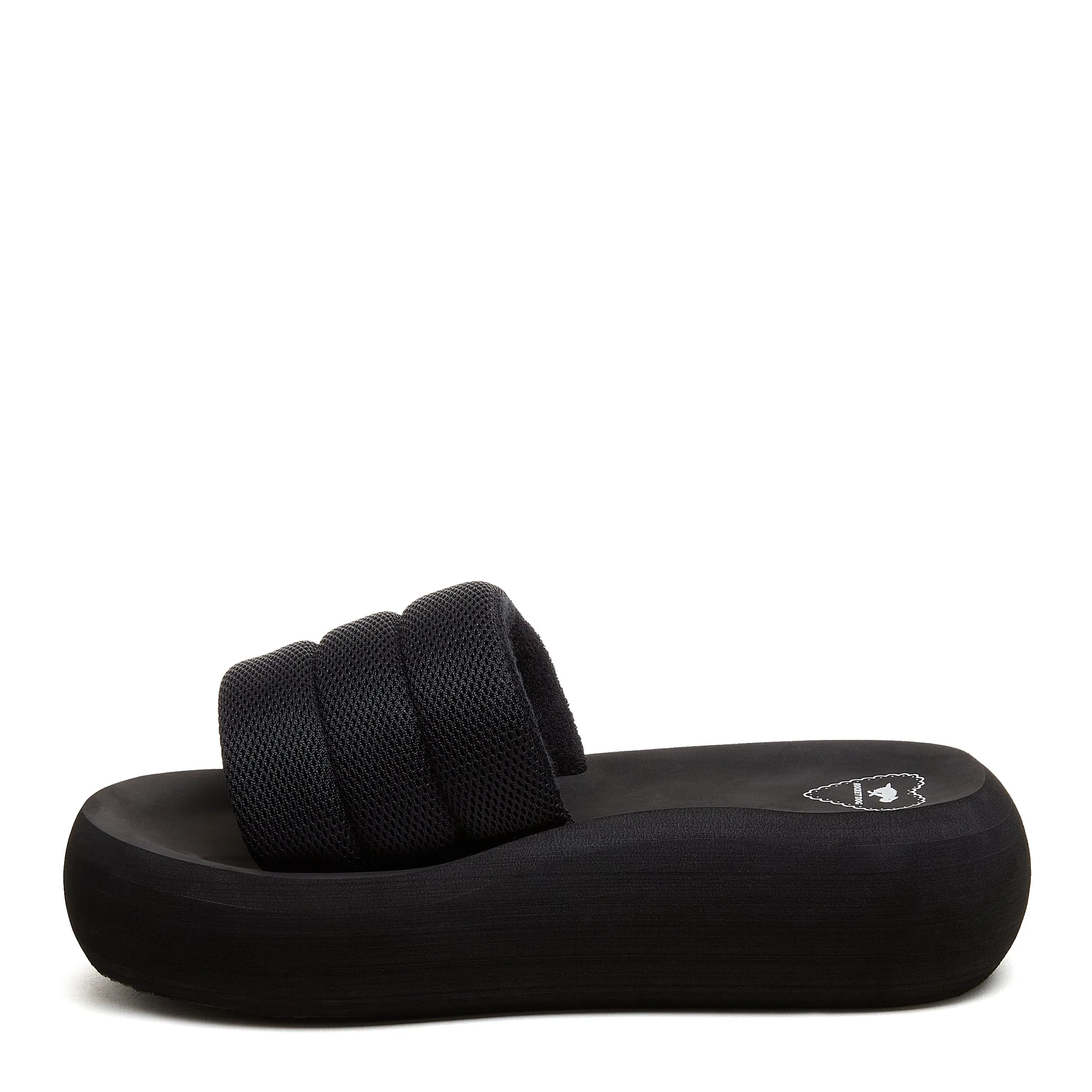 Splash Black Slide Sandal