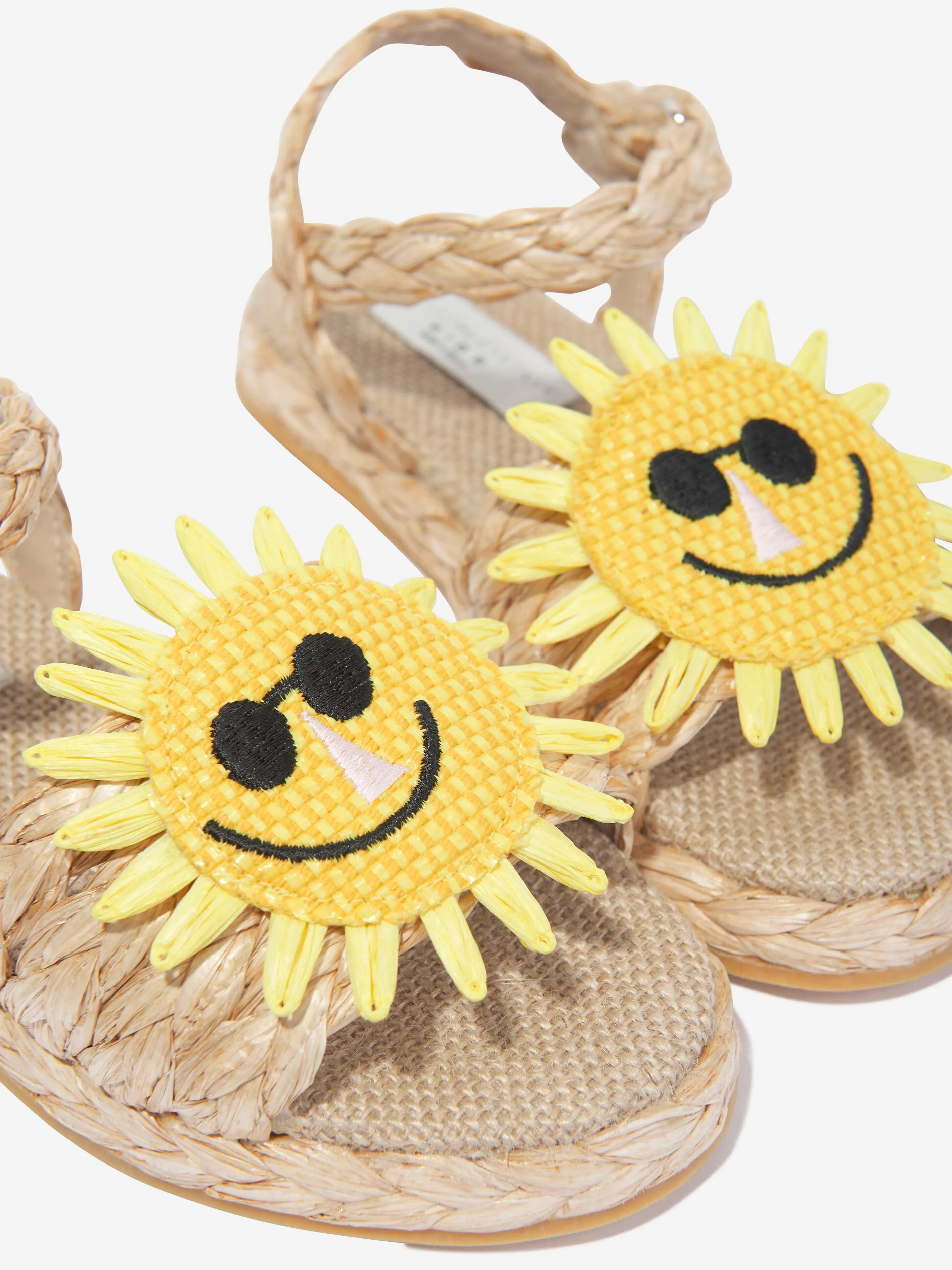 Stella McCartney Girls Sunshine Sandals in Beige