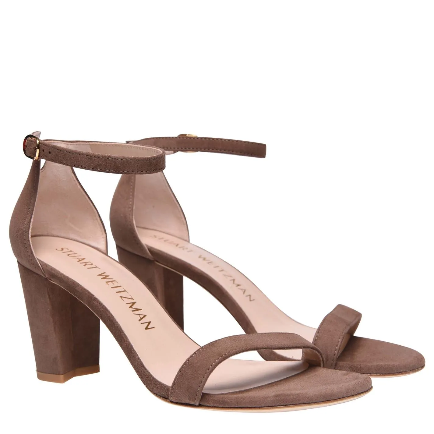 Stuart Weitzman Suede Heeled Sandals