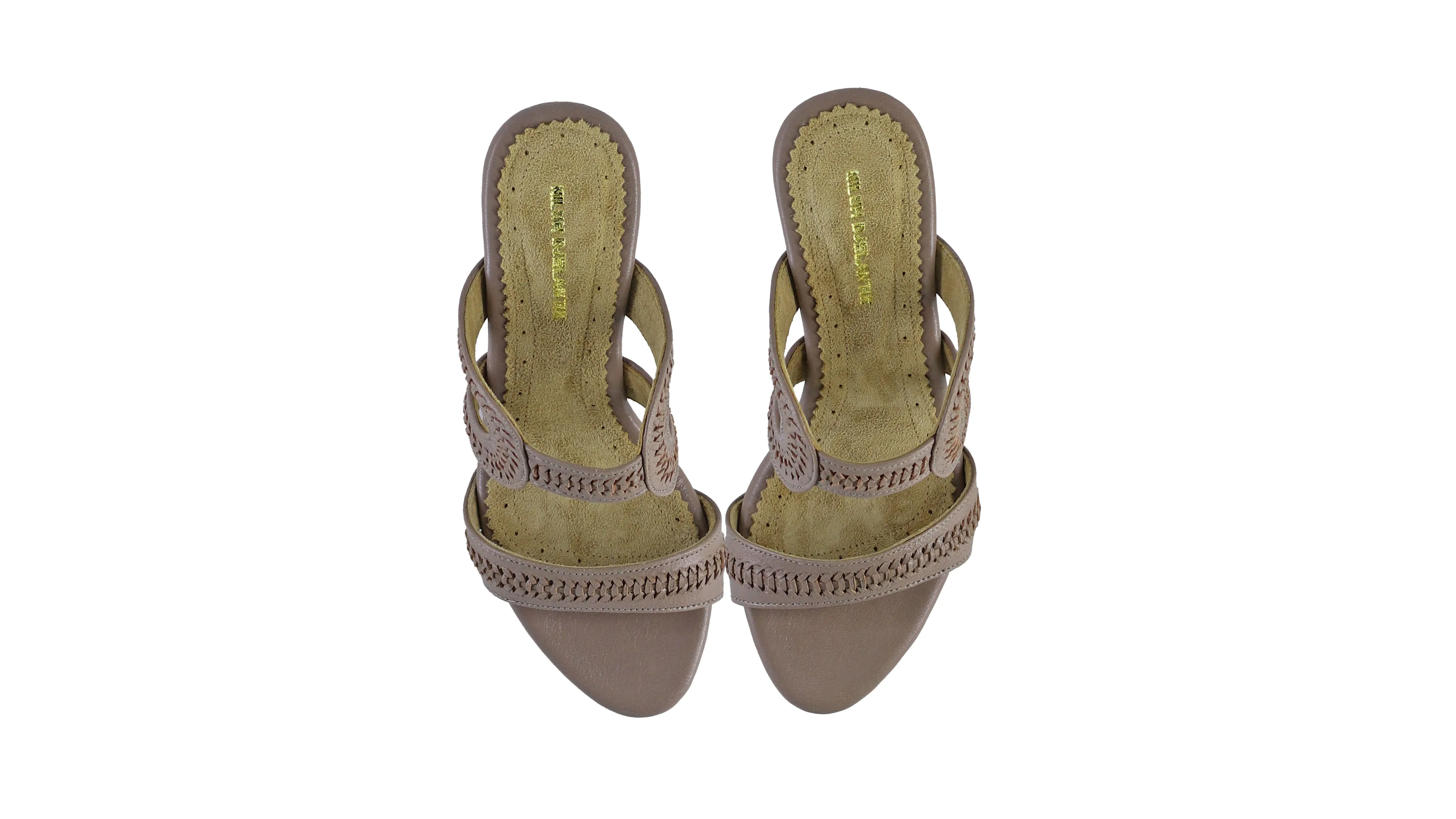 Tamie 80mm Wedges - Mauve