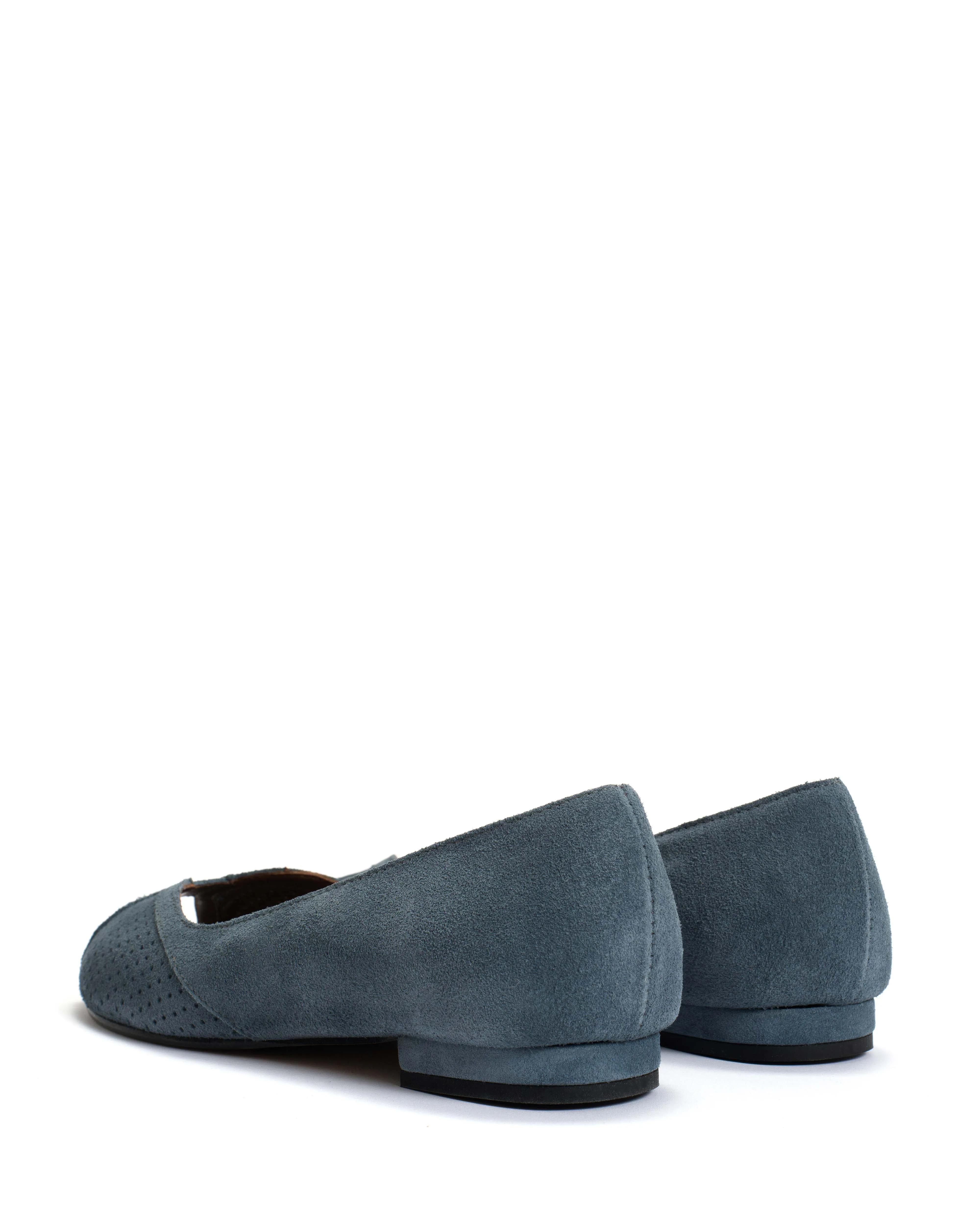 Tiffy Calf suede Denim blue