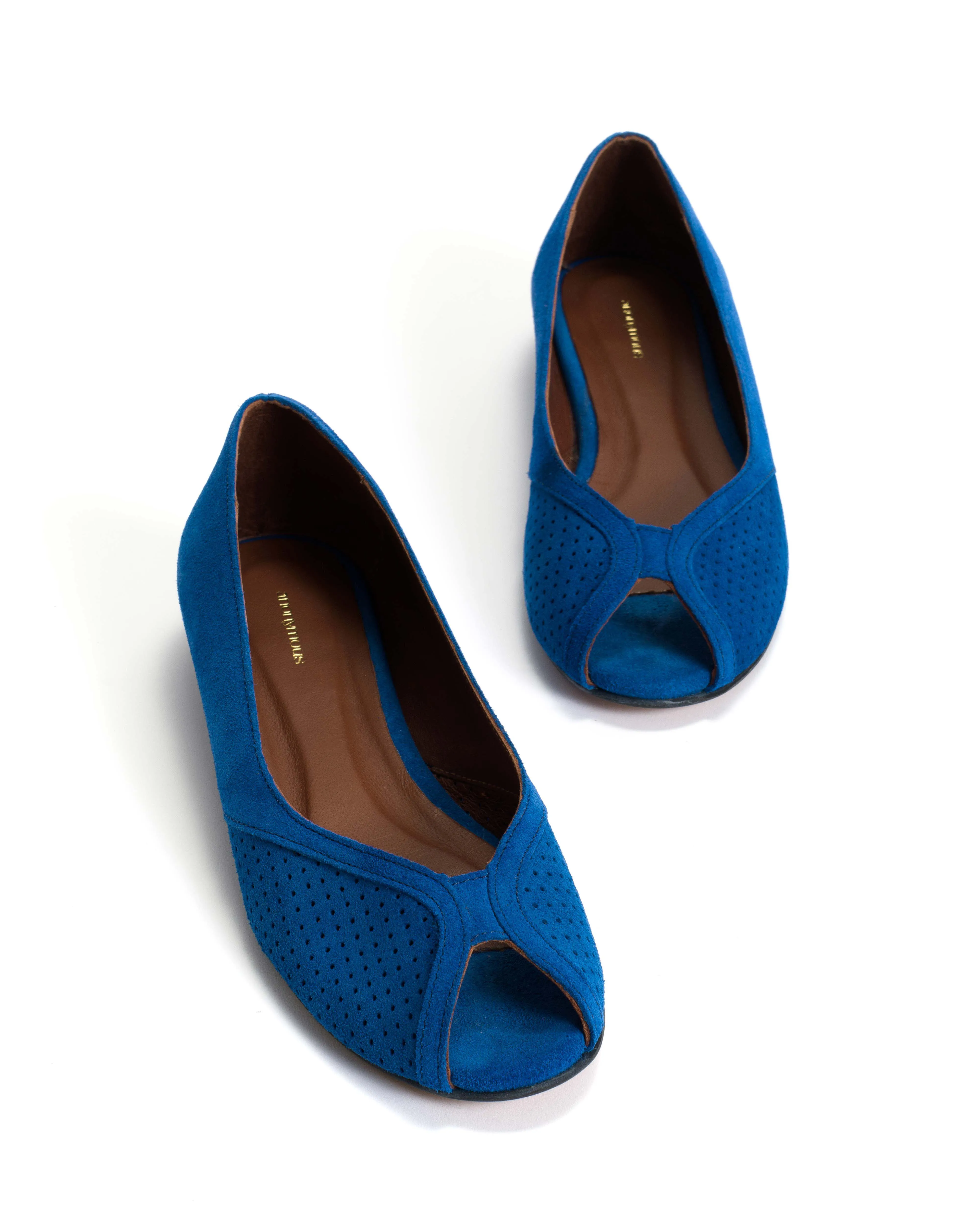 Tiffy Calf suede Electric blue