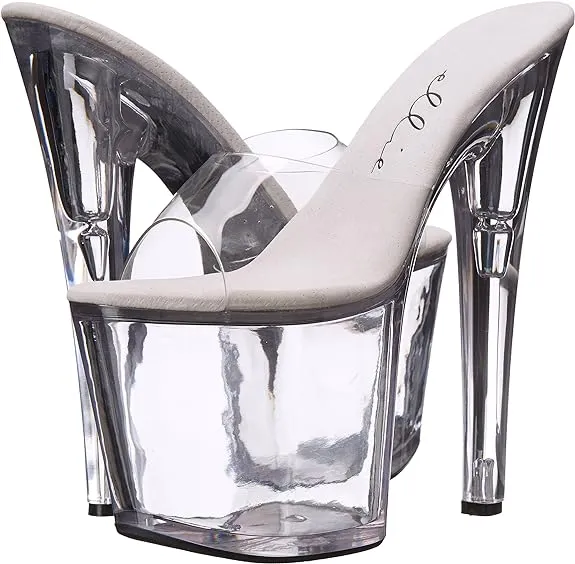 Vanity-821 8" Heel Mule Sandals