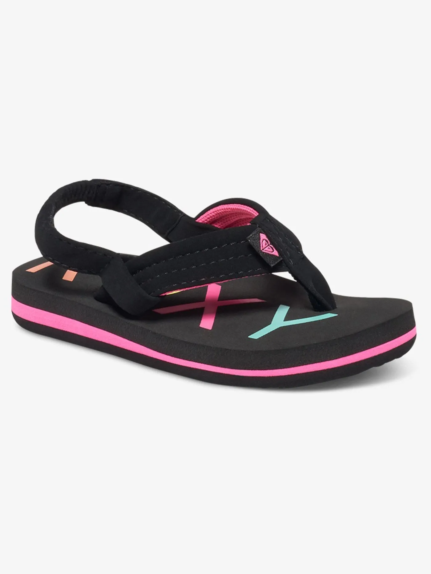 Vista Black Sandals (Little Kids)