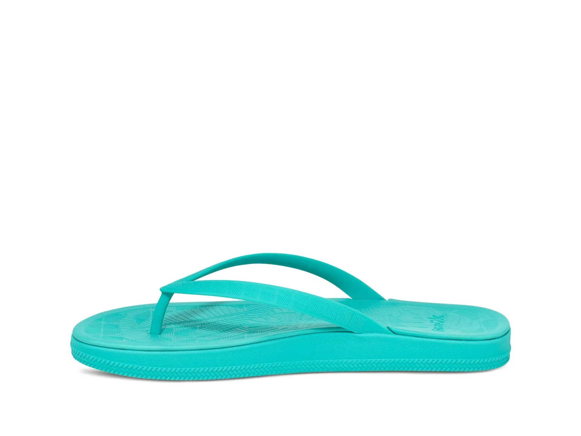 Women's Shoes Sanuk FUNSHINE Water Friendly Flip Flop Sandals 1152760 TURQUOISE