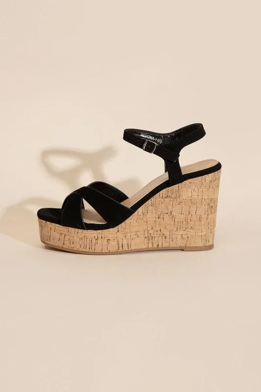 Womens Shoes Style No. Sedona-1 Wedge Heel Sandals