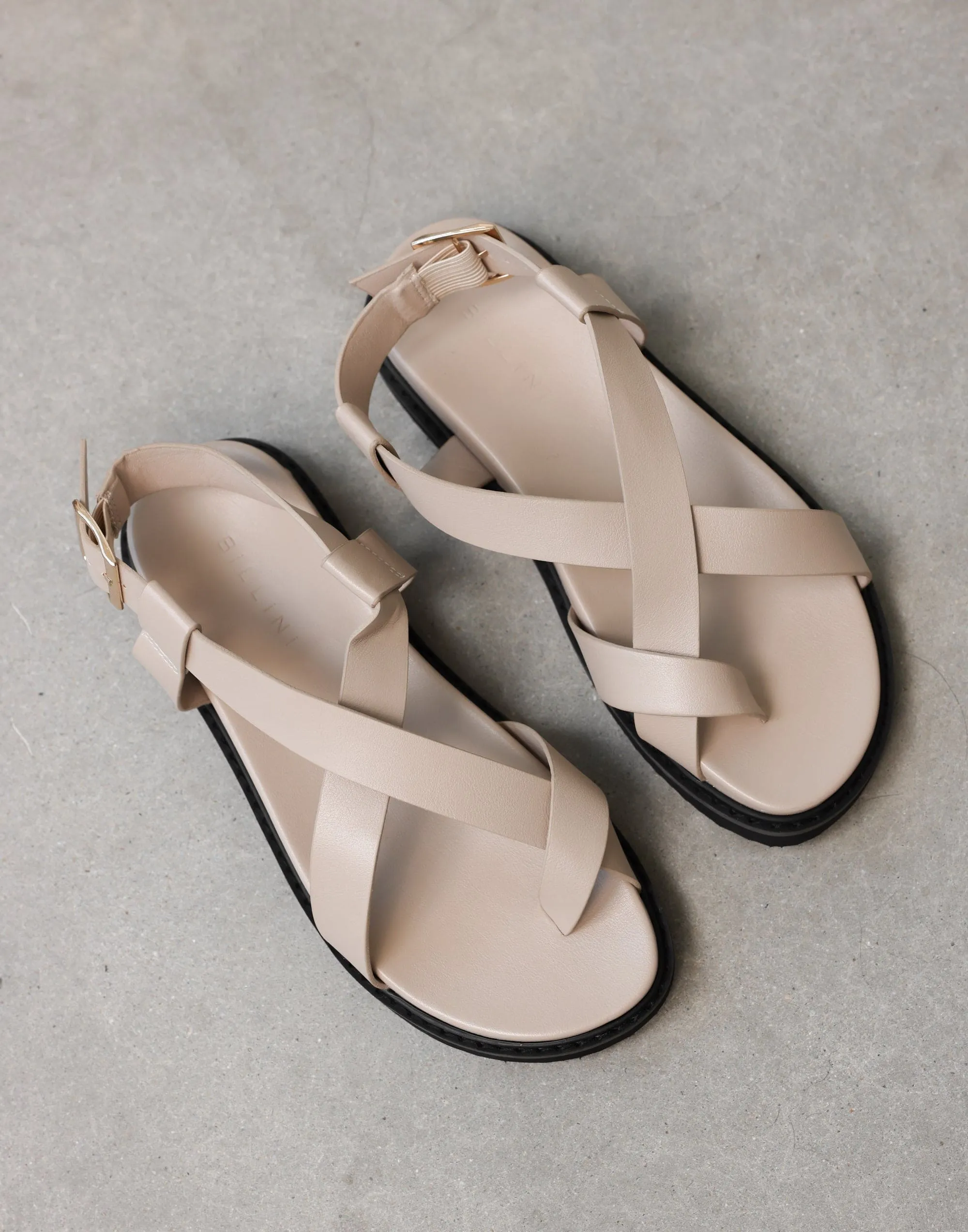 Zarai Sandals (Oat) - By Billini